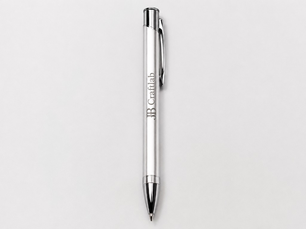 Stylo bille métal avec logo gravé