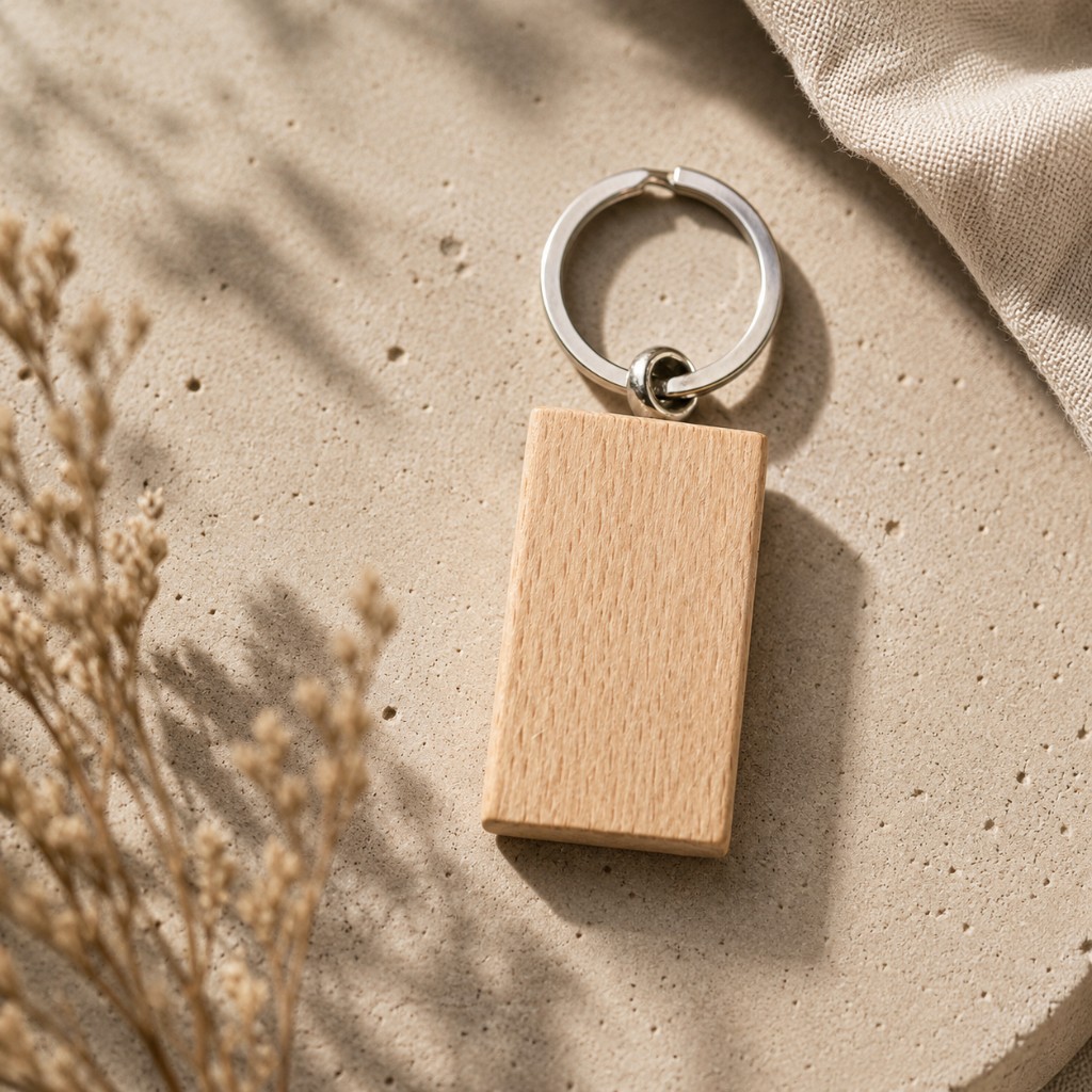 Porte-clés en bois